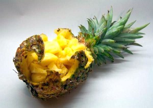 Jedlé dekorace a carving