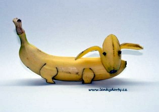 Jedlé dekorace a carving